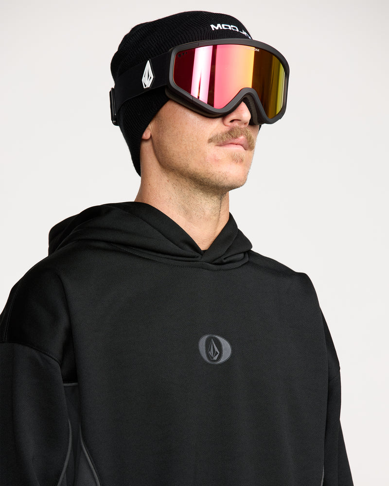 Men's Vital Hydro Pullover-Black-Volcom