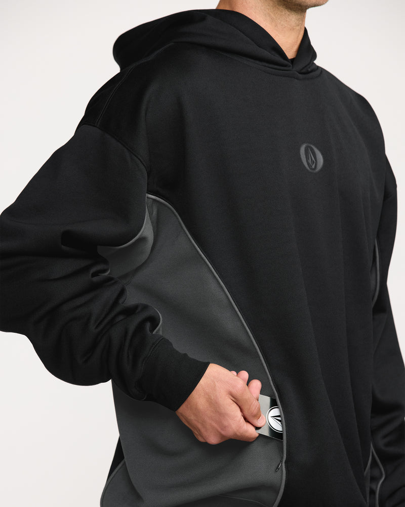 Men's Vital Hydro Pullover-Black-Volcom