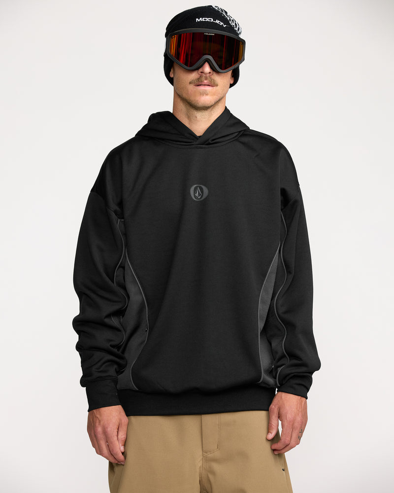 Men's Vital Hydro Pullover-Black-Volcom