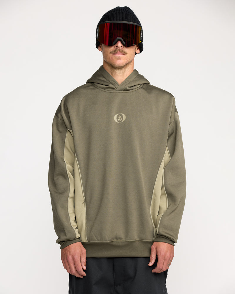 Men's Vital Hydro Pullover-Military-Volcom