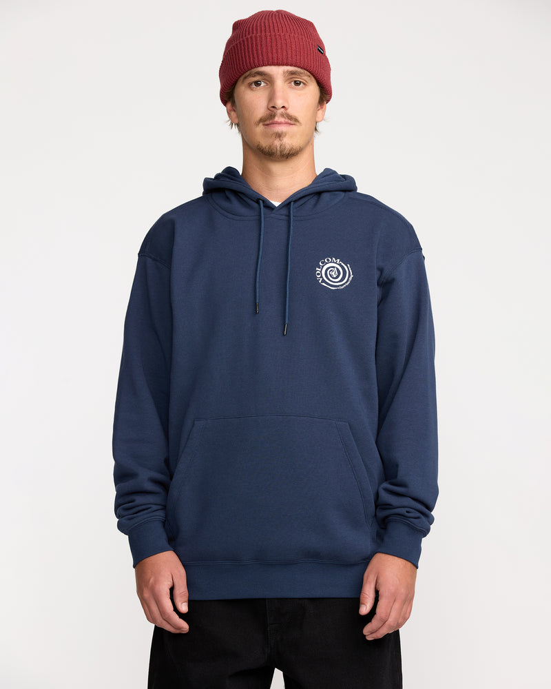 Volcom Men's Essential Hoodie Deep Blue