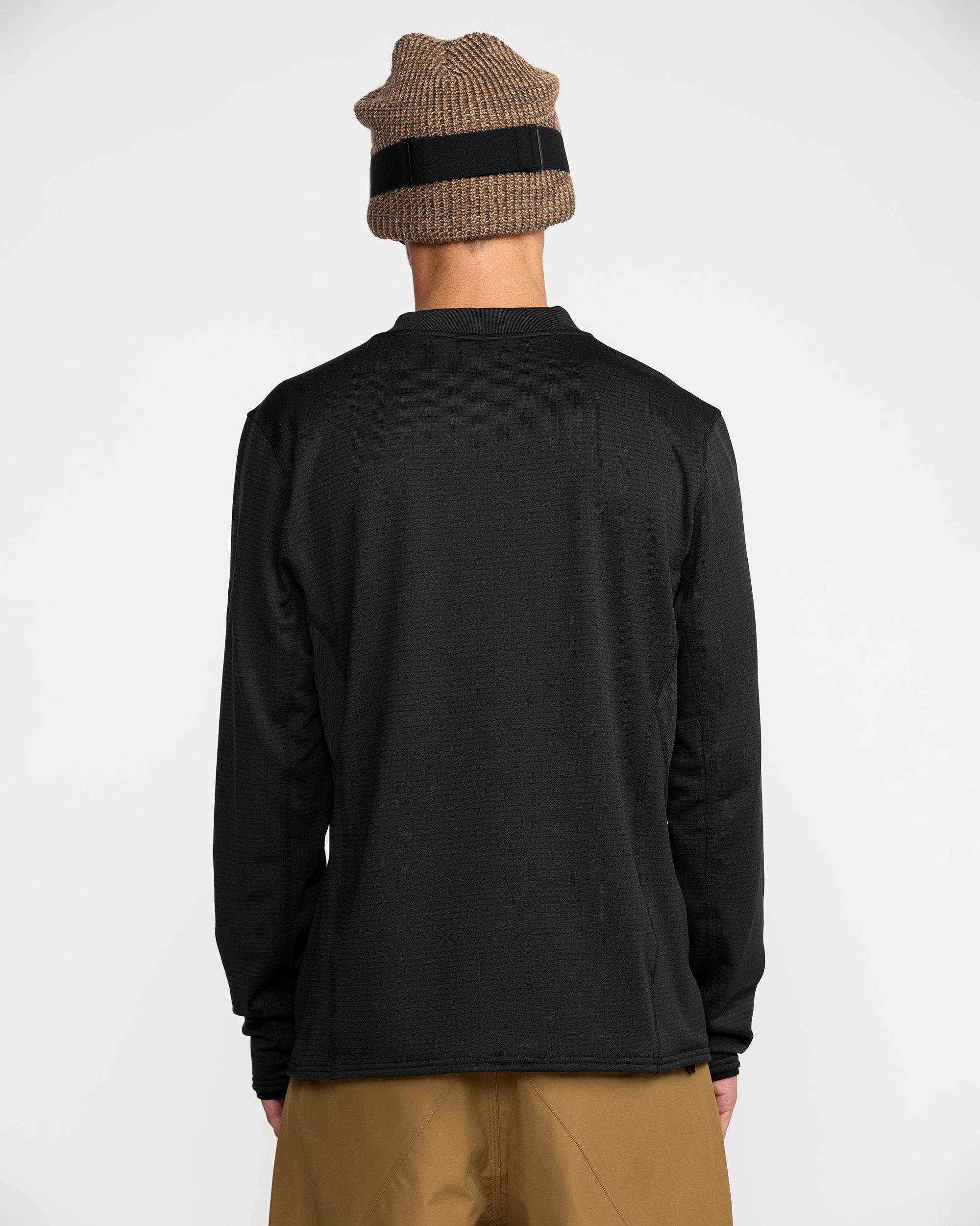 Volcom Men's Gridlock Crew Neck Black