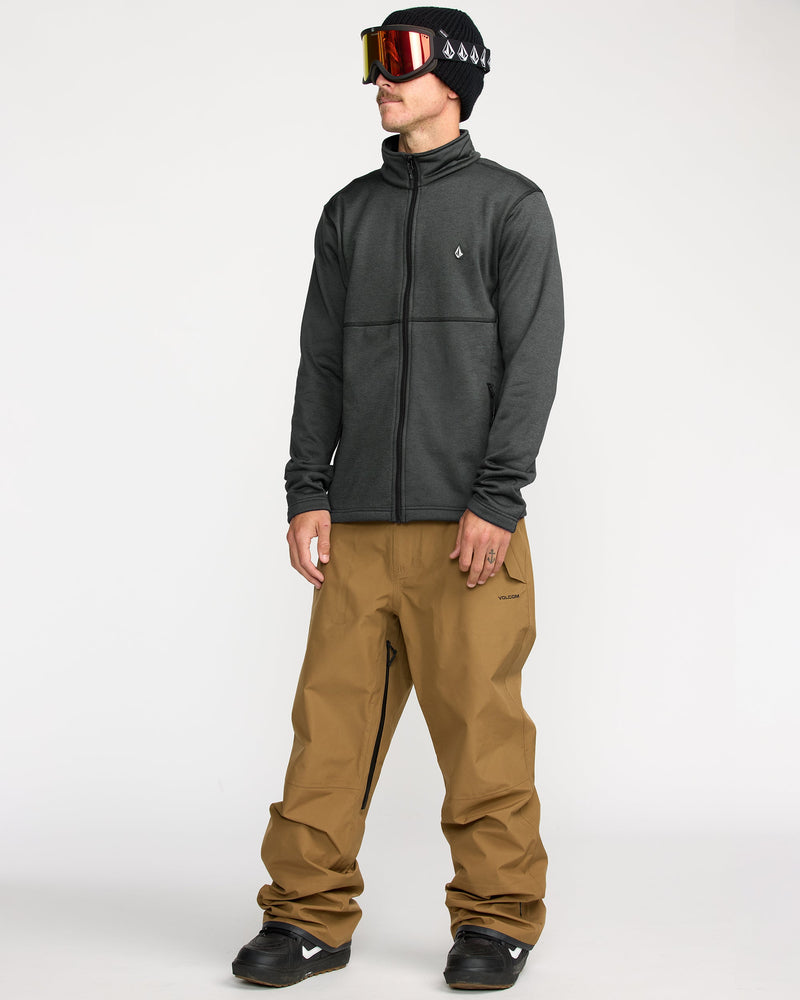 Volcom Men's Snowbound Fleece Full Zip Black