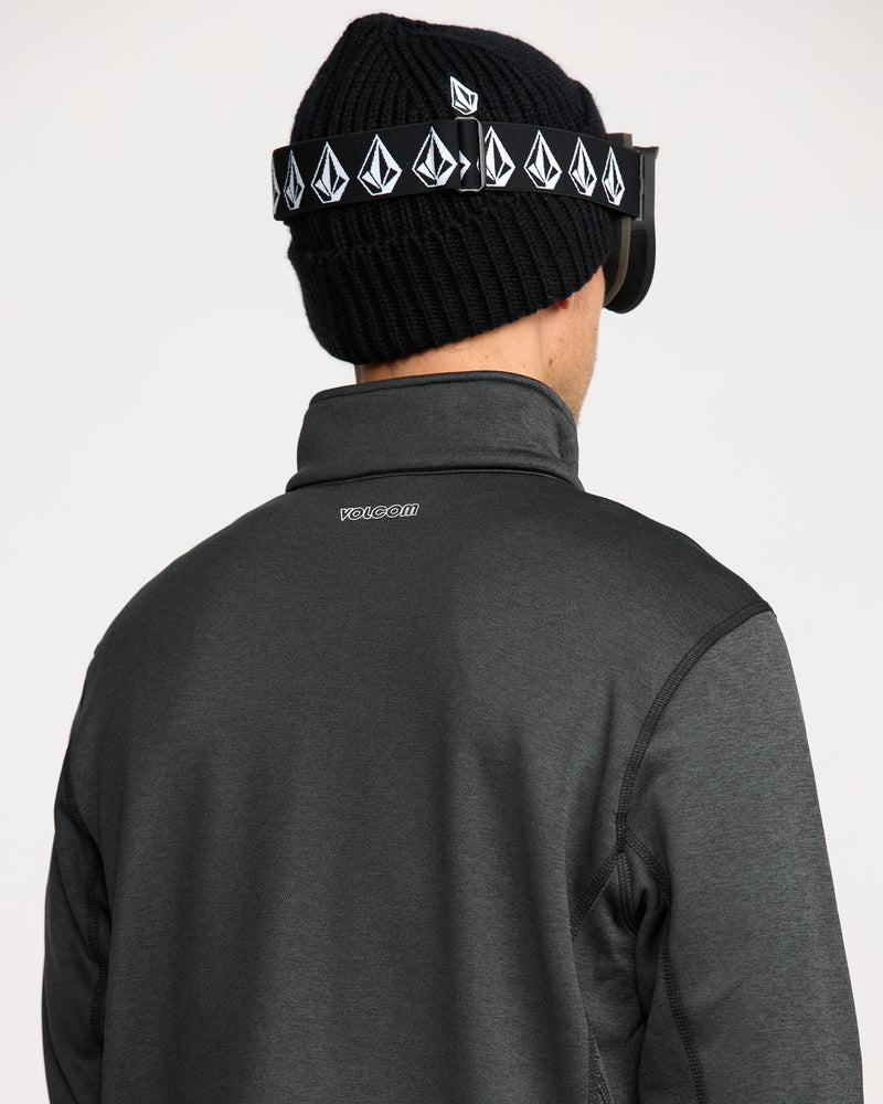 Volcom Men's Snowbound Fleece Full Zip Black