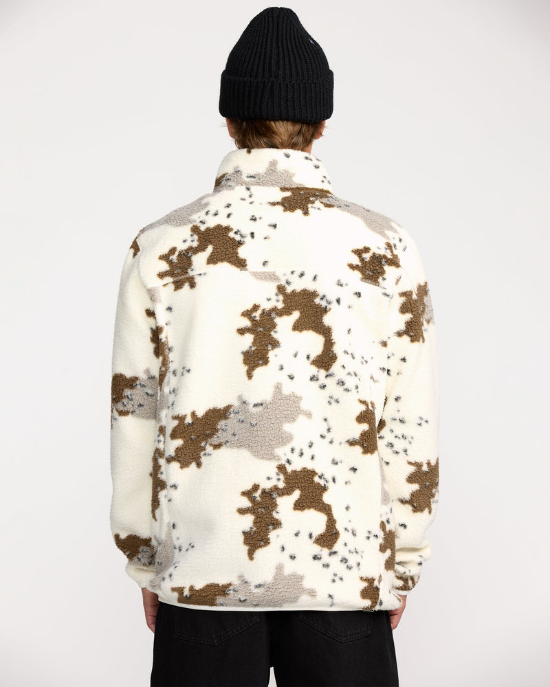 Men's Nelson Sherpa Full Zip-White-Volcom