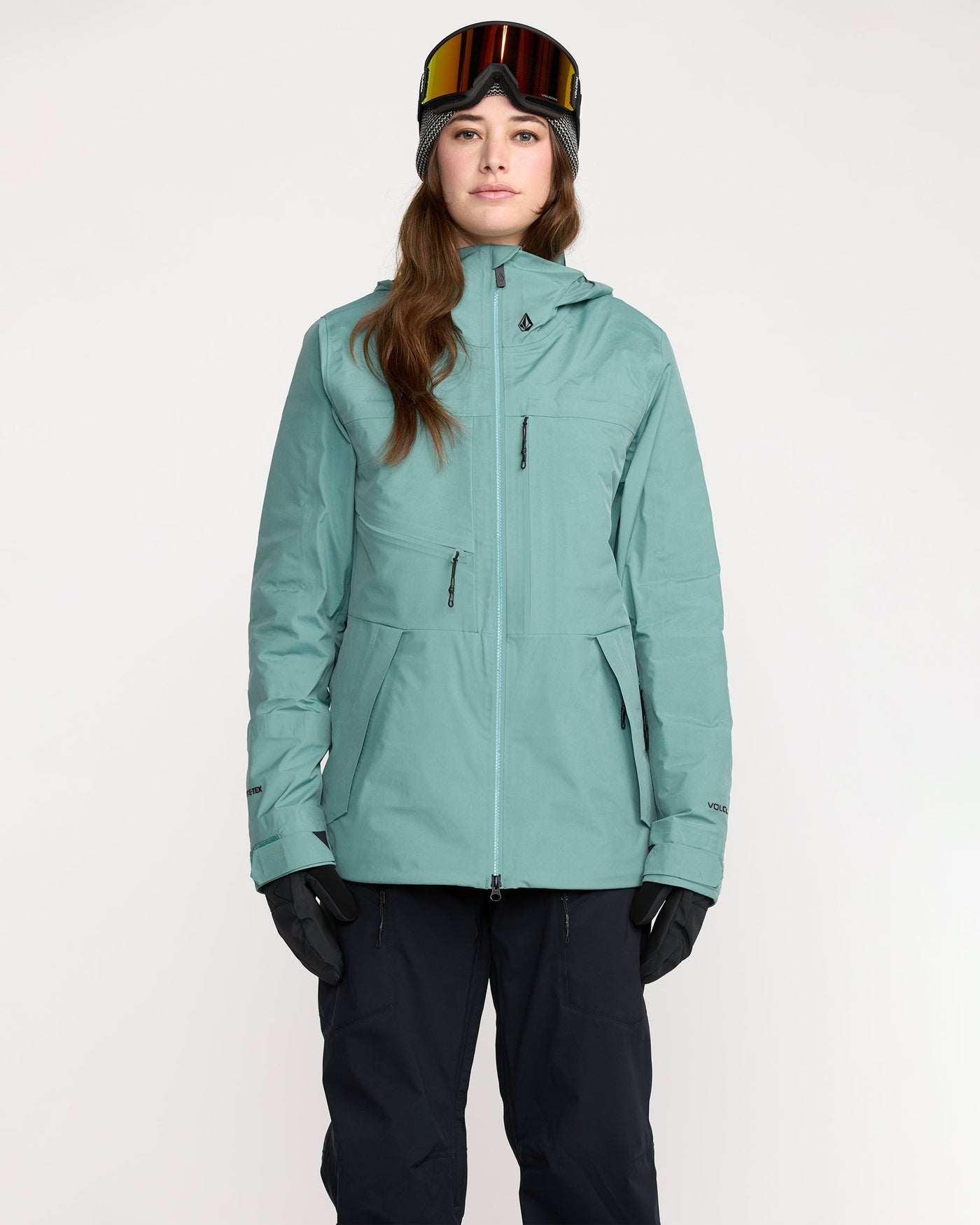 Volcom Women's Koa TDS Infared Gore-Tex Jacket Arctic Blue