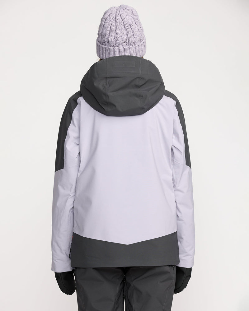 Volcom Women's 3D Stretch Gore-Tex Jacket Lavender Aura