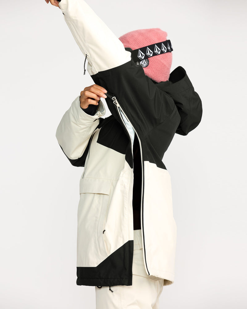 Volcom Women's Fern Gore-Tex Pullover Insulated Jacket 