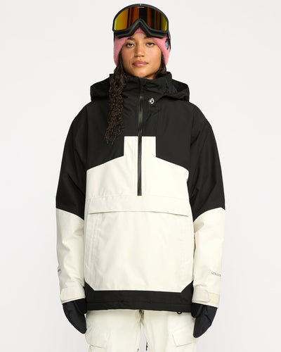 Volcom Women's Fern Gore-Tex Pullover Insulated Jacket Bone
