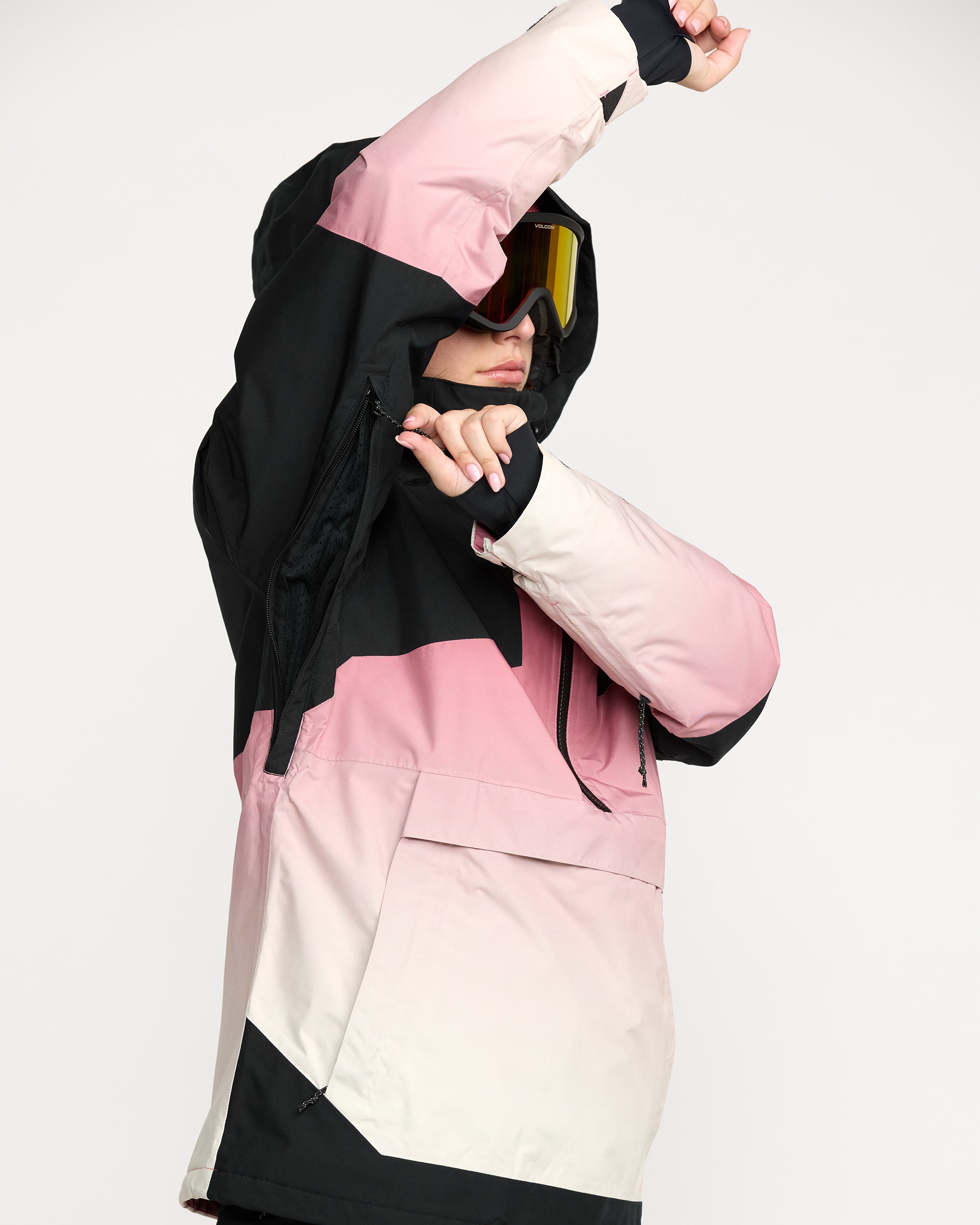 21-22 VOLCOM/ボルコム FERN INS GORE PULLOVER Fern Insulated Gore-Tex Jacket - EUCALYPTUS - Women - Volcom EU