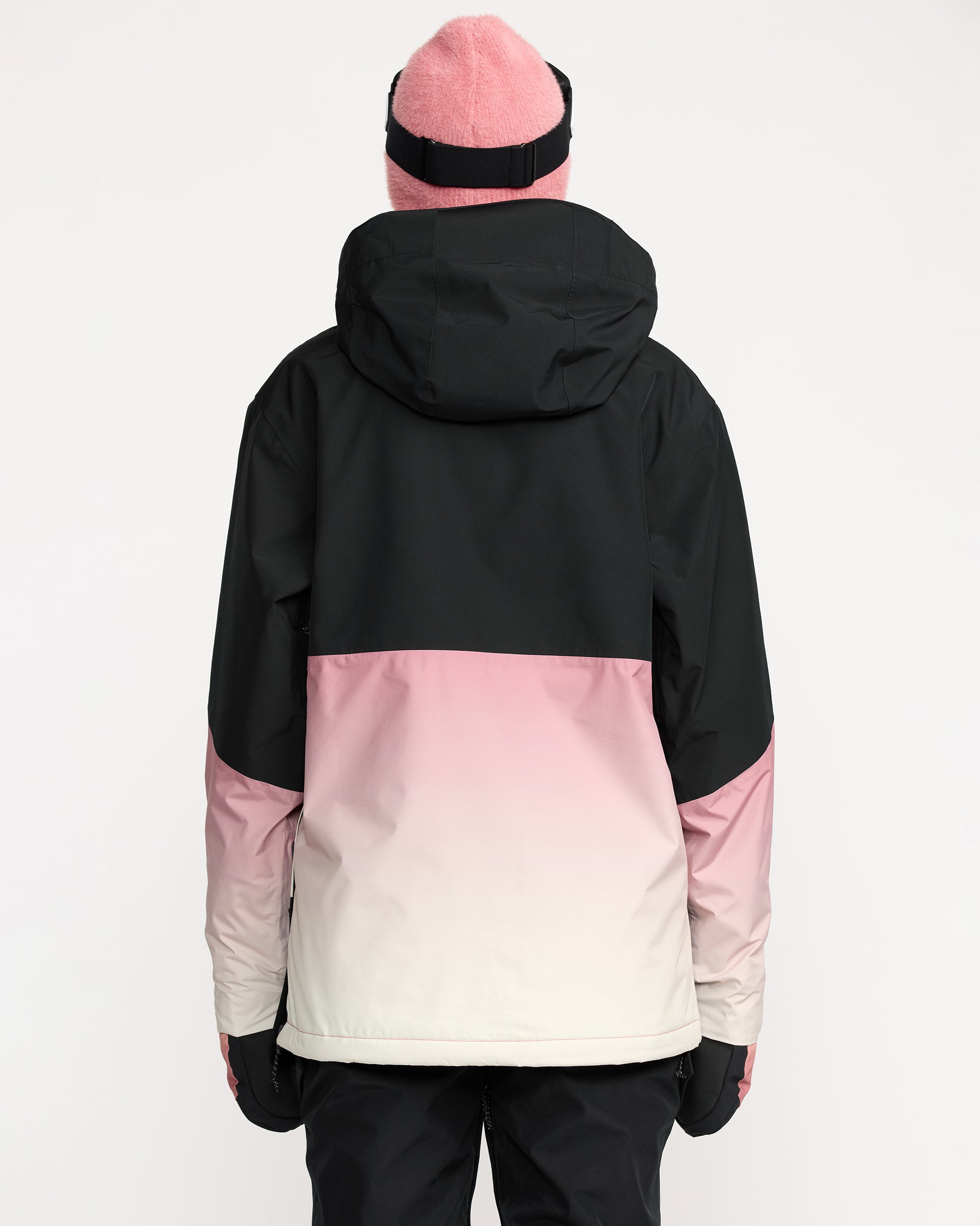 VOLCOM スノーボードジャケット M 黒/pinkpurple Women's Fern Insulated Gore Pullover - Volcom