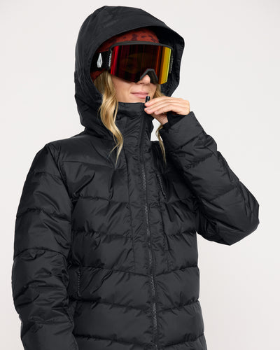 Volcom Women's Estes Puff Jacket Black