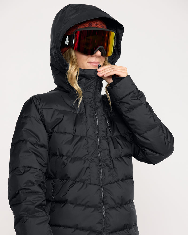 Volcom Women's Estes Puff Jacket Black