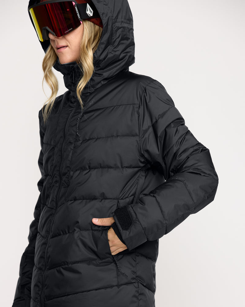 Volcom Women's Estes Puff Jacket Black