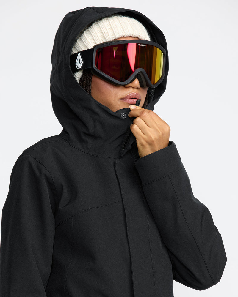 Women's Stoney Shadow Insulated Jacket-Black-Volcom