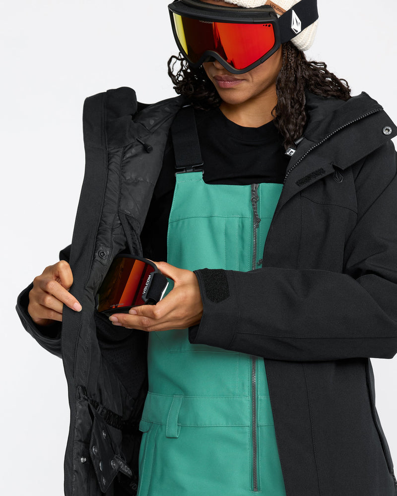 Women's Stoney Shadow Insulated Jacket-Black-Volcom