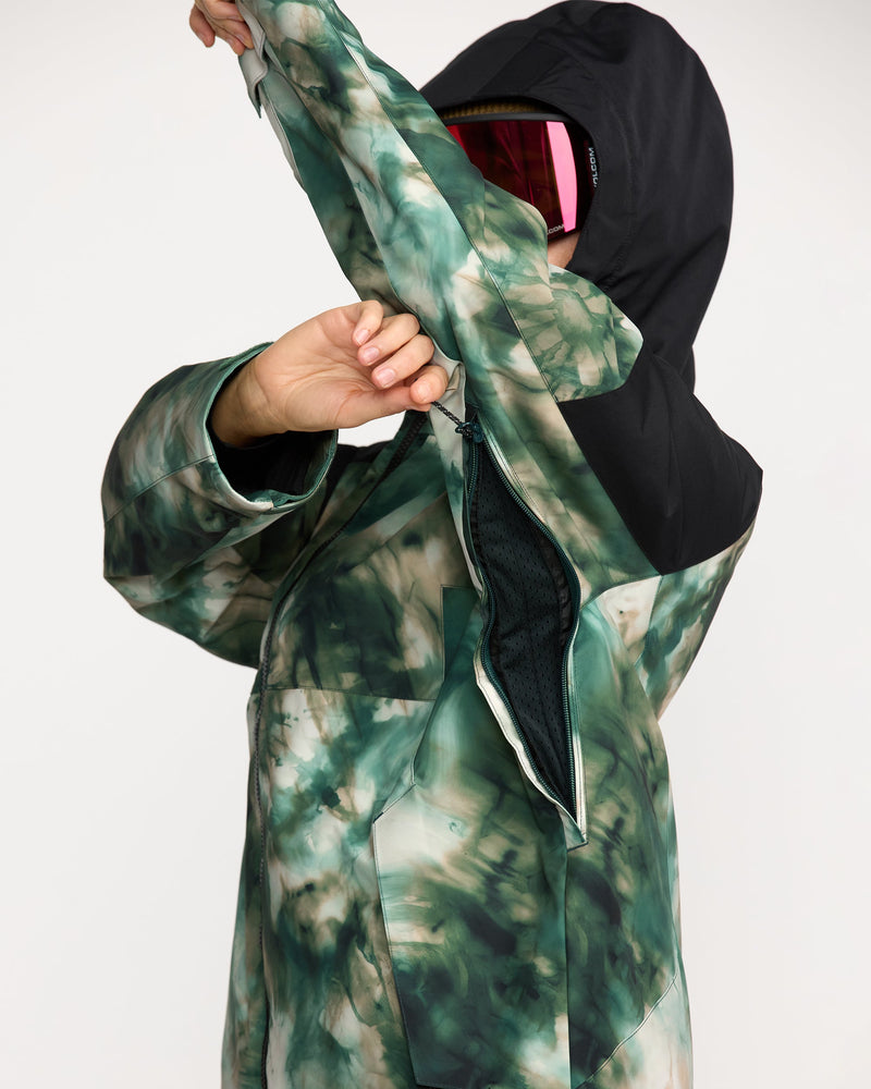 Volcom Women's Agate Insulated Jacket Shamrock Heather