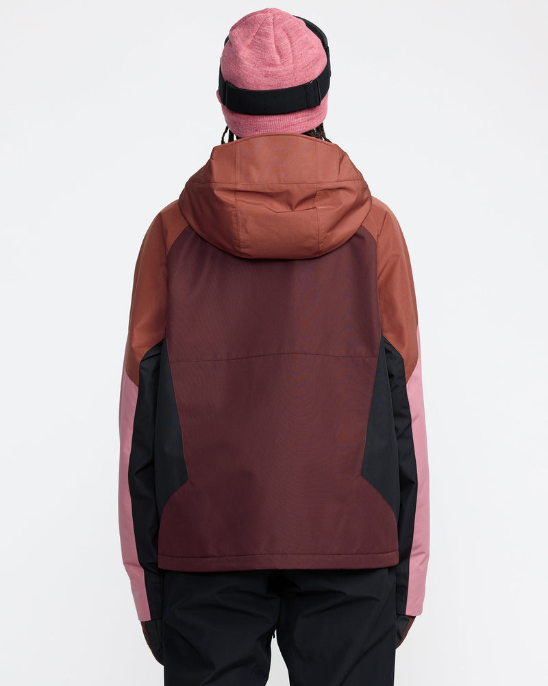 Volcom Women's Agate Insulated Jacket Oxblood