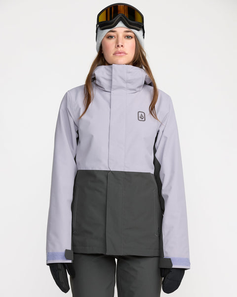 Volcom Women's Bolt Insulated Jacket Lavender Aura