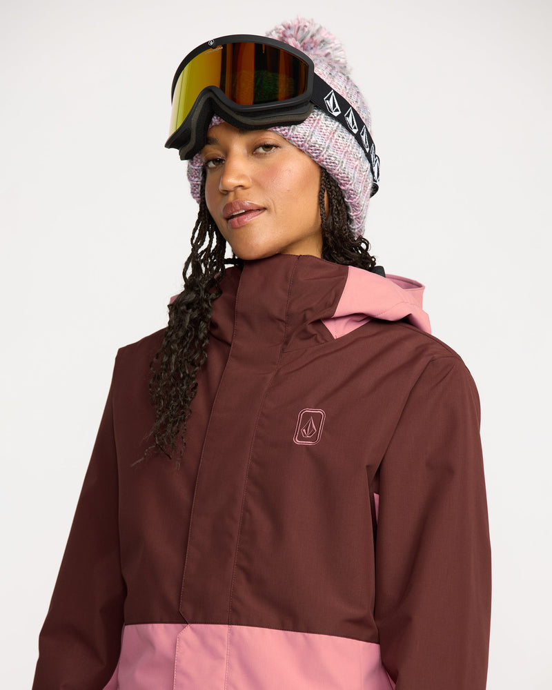 Volcom Women's Bolt Insulated Jacket Oxblood