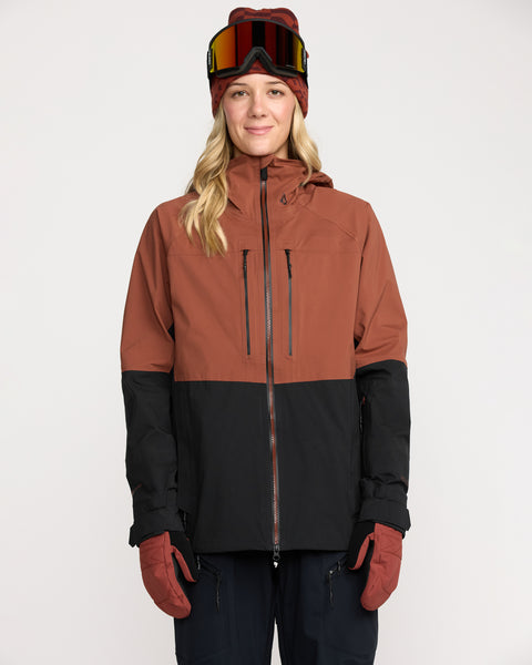 VOLCOM　GORE-TEX　3レイヤー Women's Vs 3L Stretch Gore-Tex Shell Jacket - Volcom