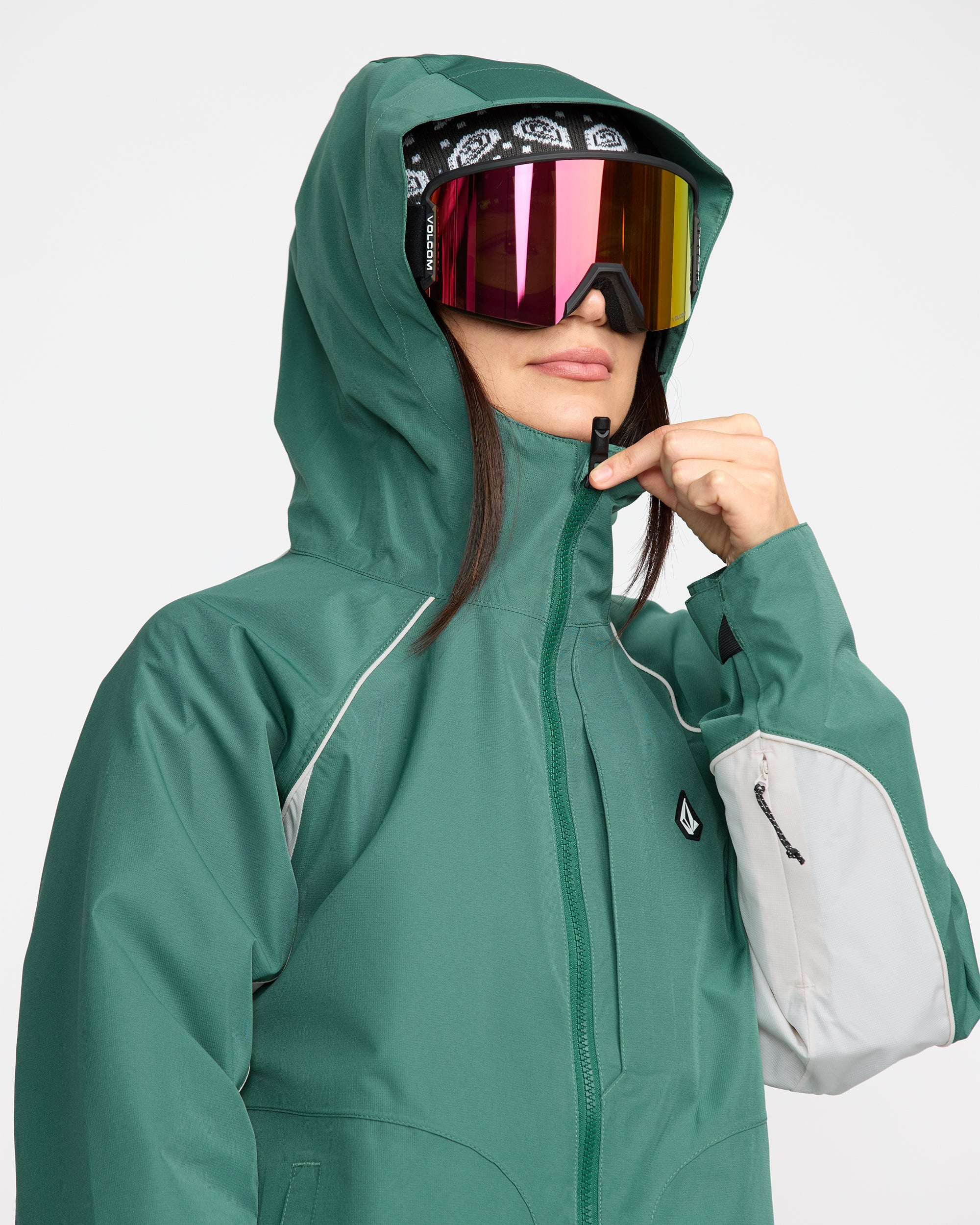 Volcom Women's Stone Smokeshow 20K Jacket Spruce Green