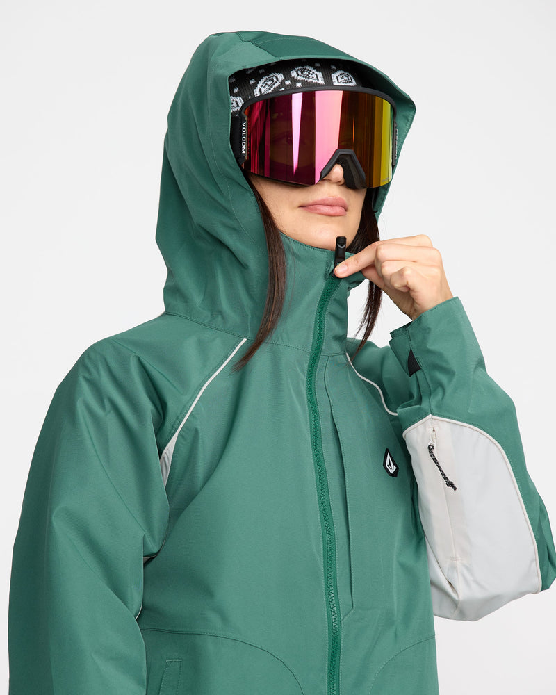 Volcom Women's Stone Smokeshow 20K Jacket Spruce Green