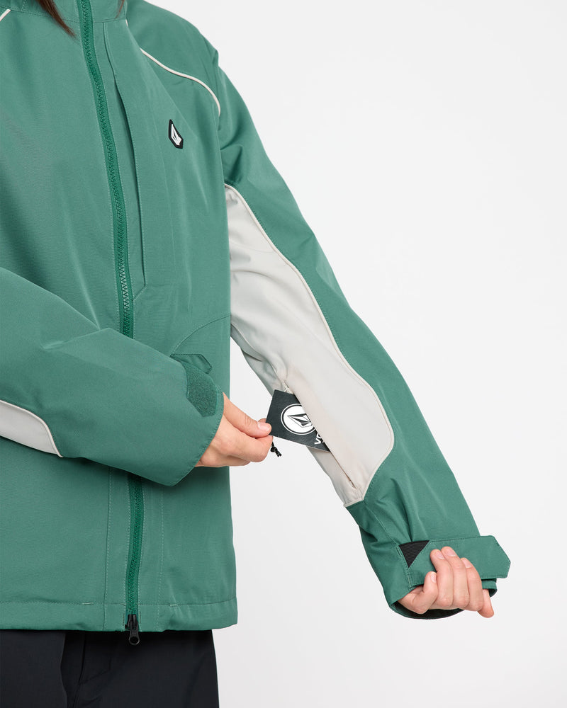Volcom Women's Stone Smokeshow 20K Jacket Spruce Green