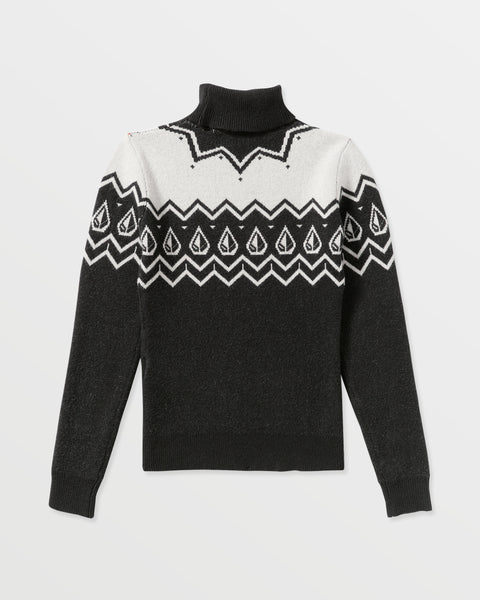 Volcom Women's Fireside Sweater Black