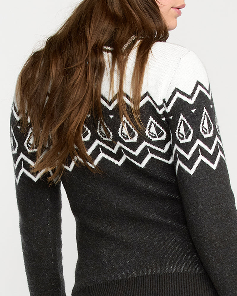 Volcom Women's Fireside Sweater Black