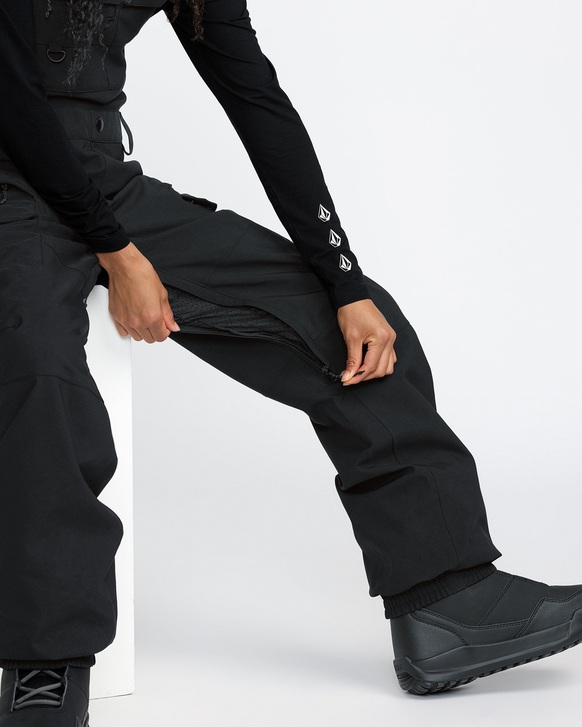 Women's Creston 3D Stretch Bib - Volcom