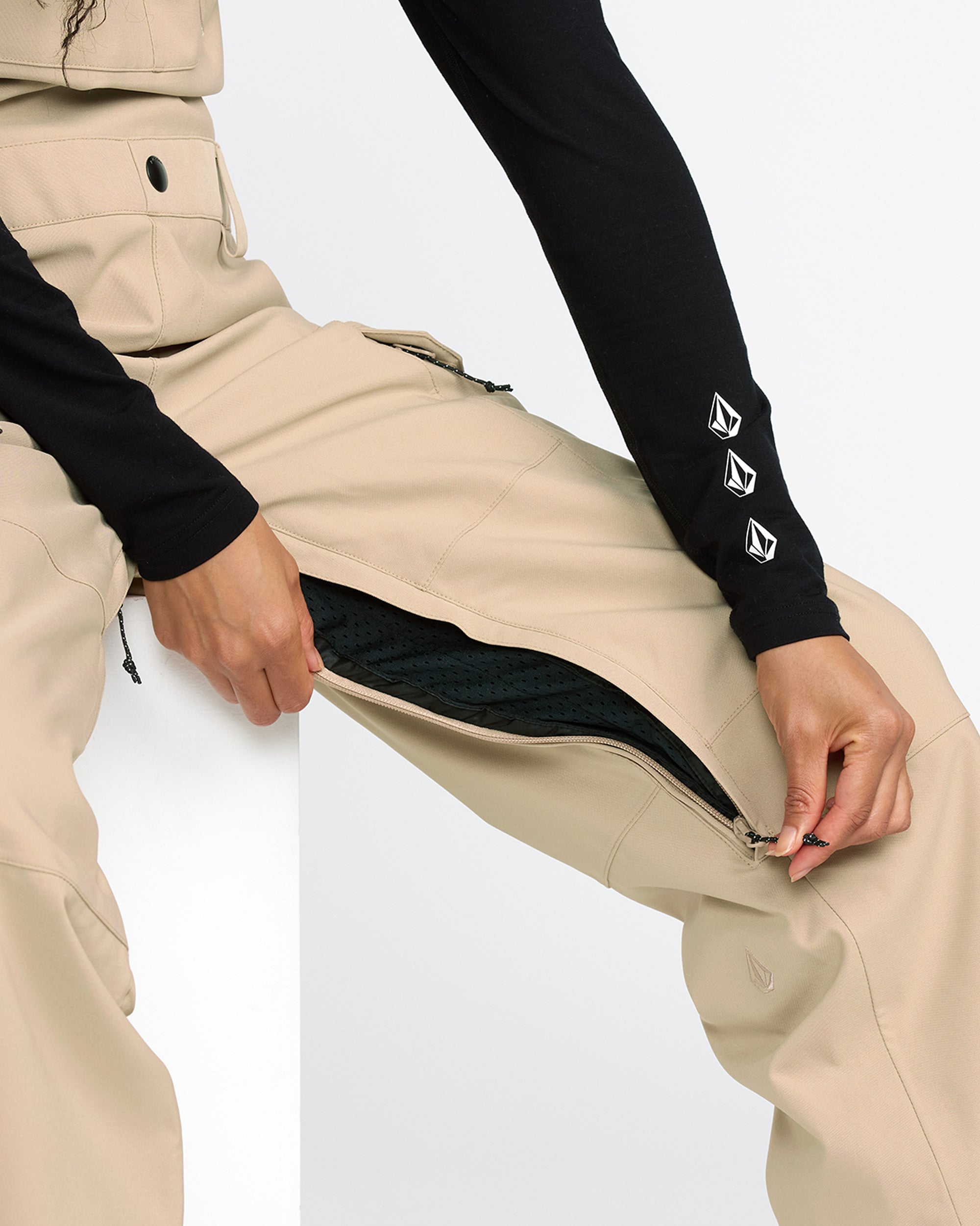 Women's Creston 3D Stretch Bib - Volcom