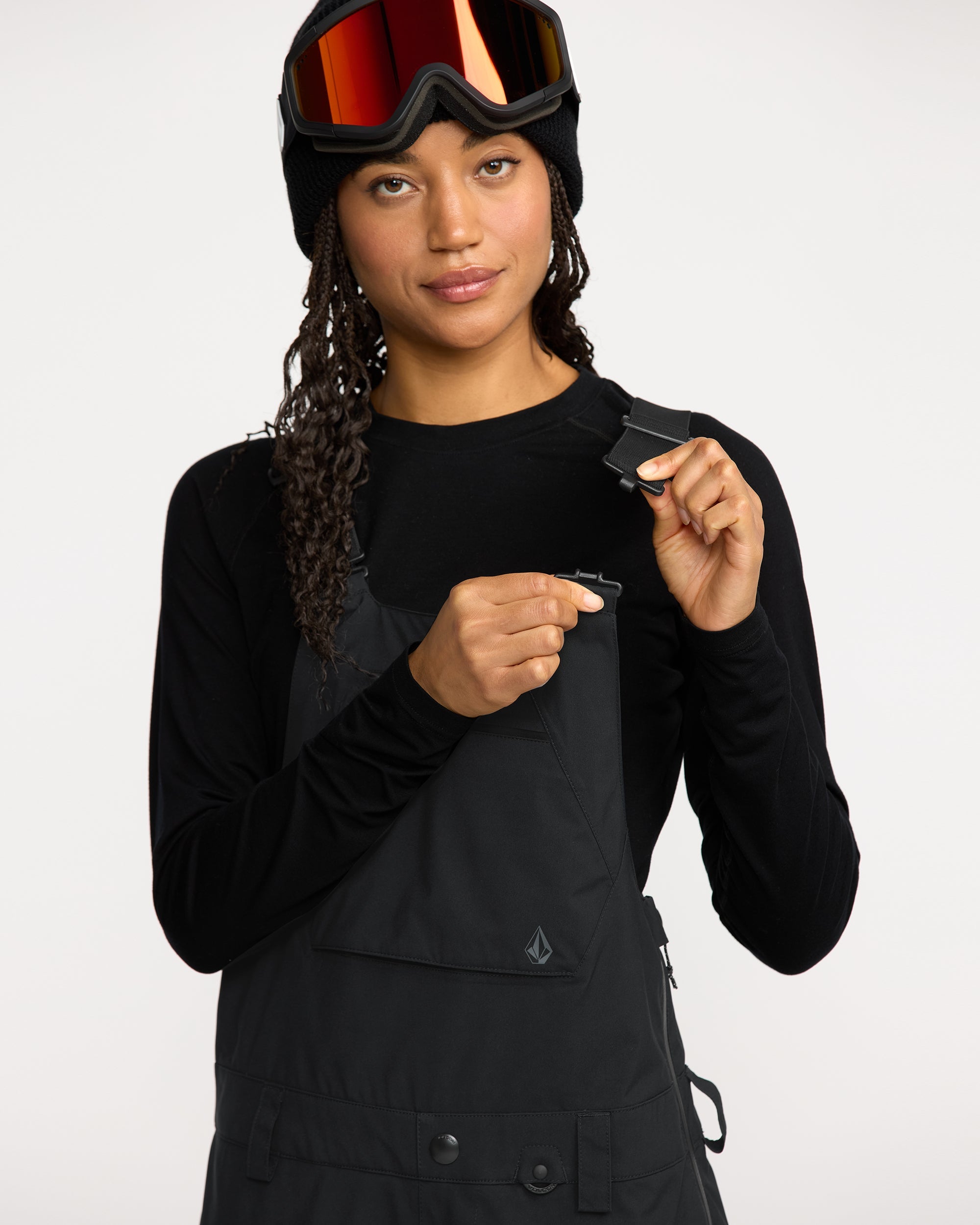 Women's Ash Stretch Gore Bib - Volcom