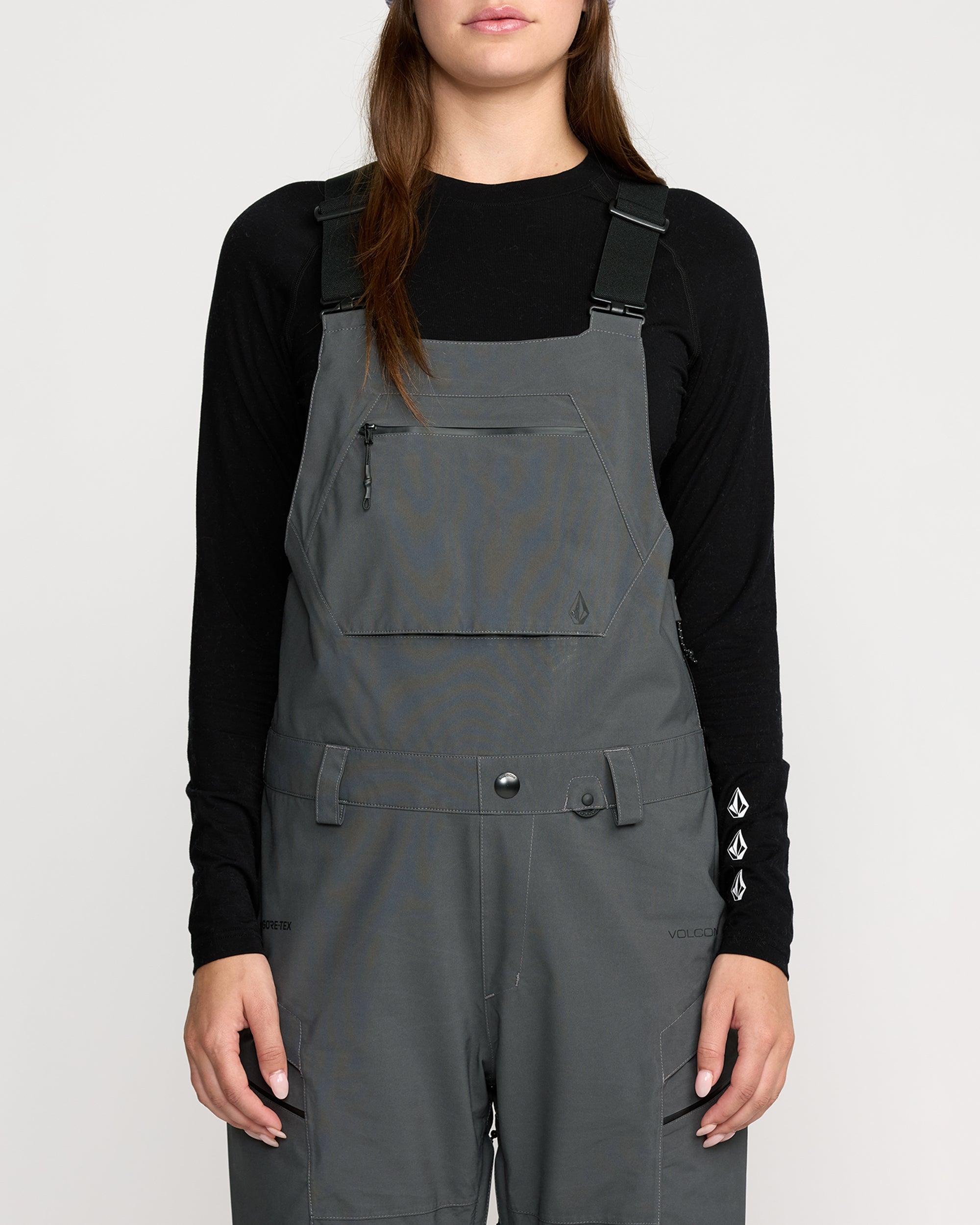 Women's Ash Stretch Gore Bib - Volcom