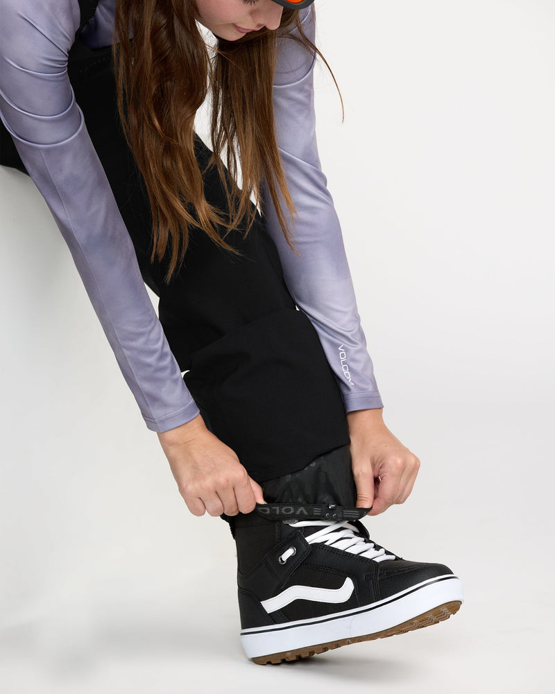 Volcom Women's Swift Bib Overall Black