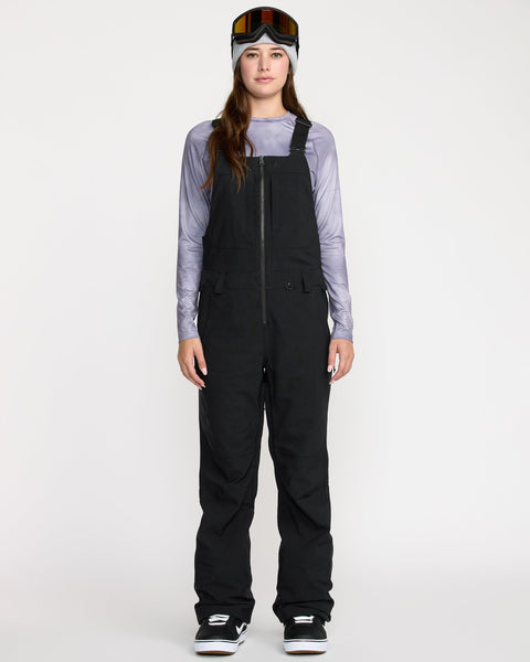 Volcom Women's Swift Bib Overall Black