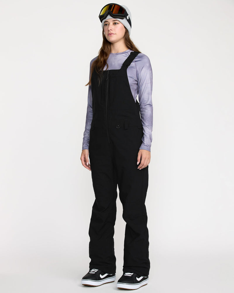 Volcom Women's Swift Bib Overall Black