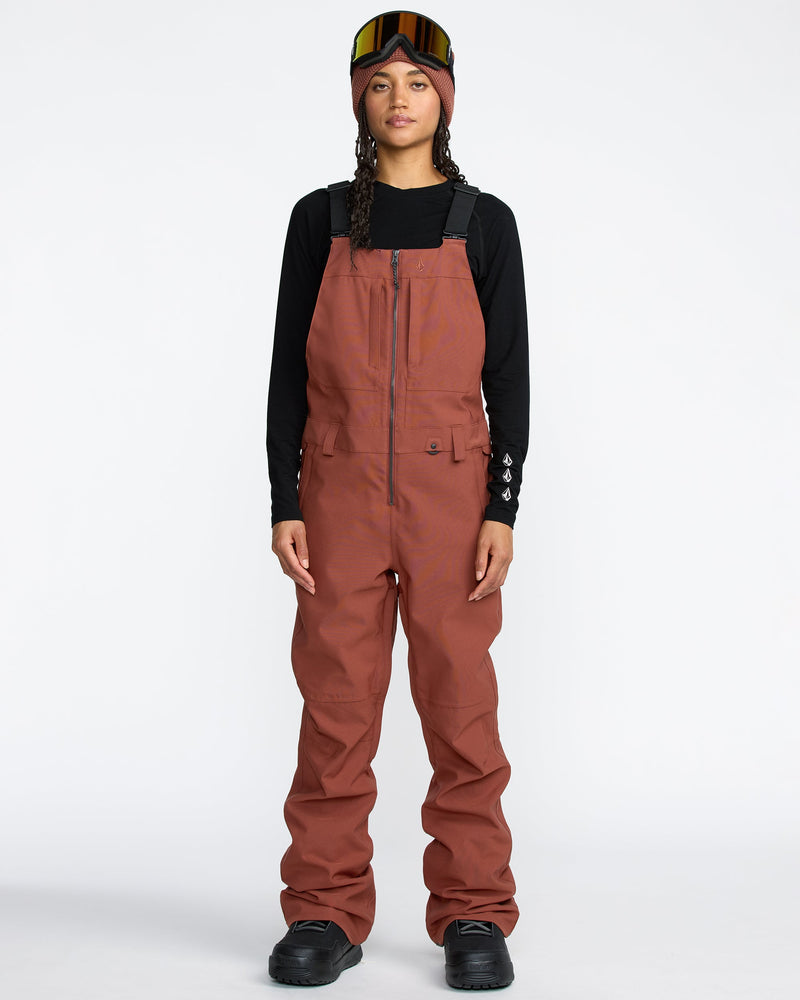 Volcom Women's Swift Bib Overall Henna
