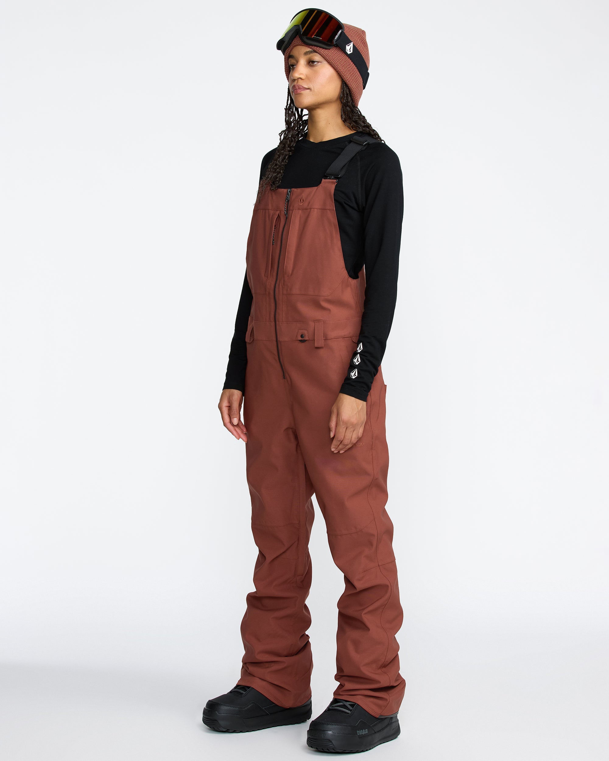 VOLCOM WOMENS SWIFT BIB OVERALL ビブパンツ S Women's Swift Bib - Volcom