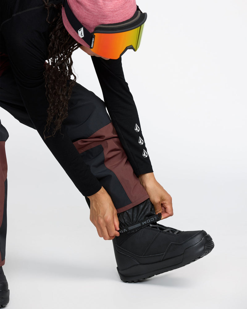 Volcom Women's Stone Mica 20K Pants Oxblood