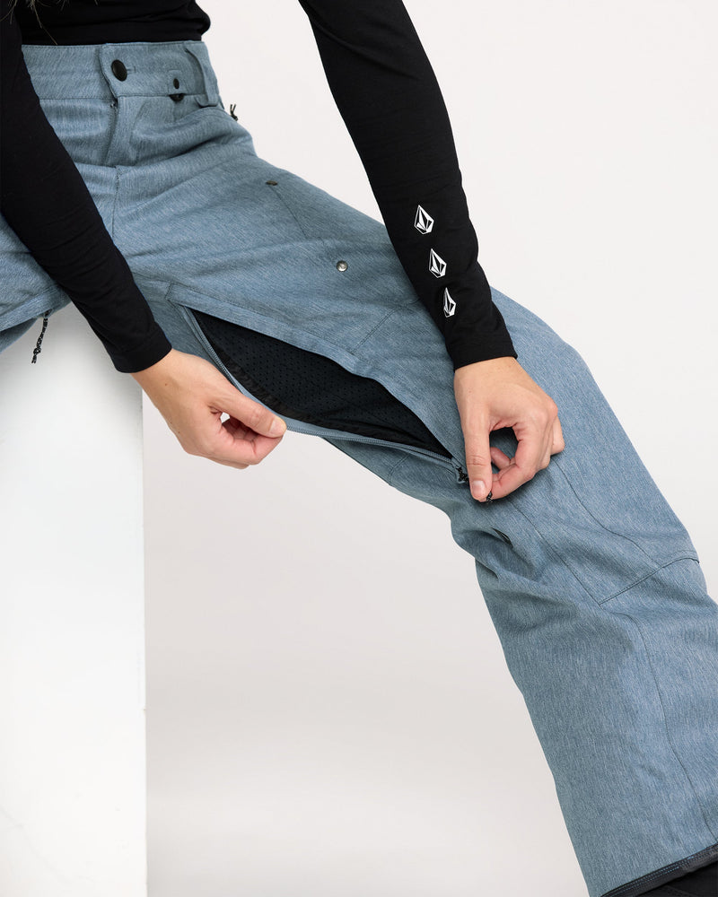 Women's Pollock Pants-Denim-Volcom