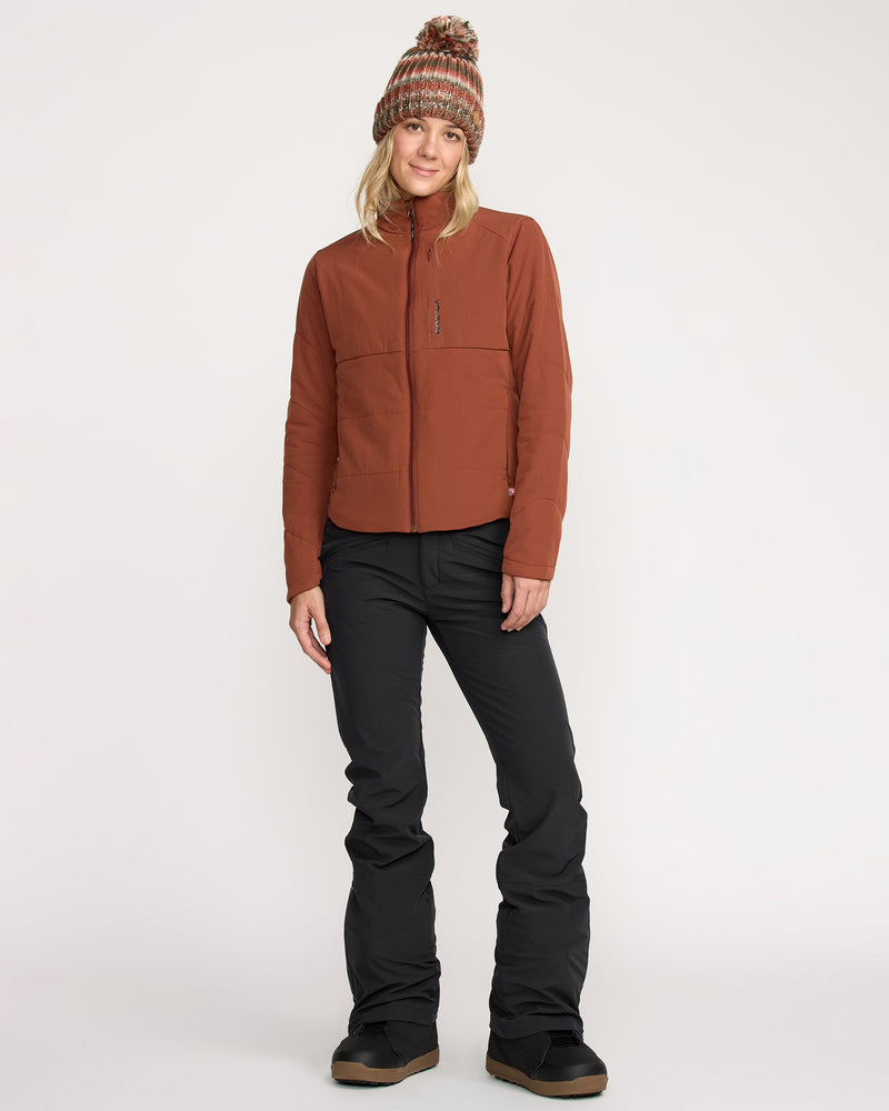 Women's Battle Stretch Hr Pants-Black-Volcom