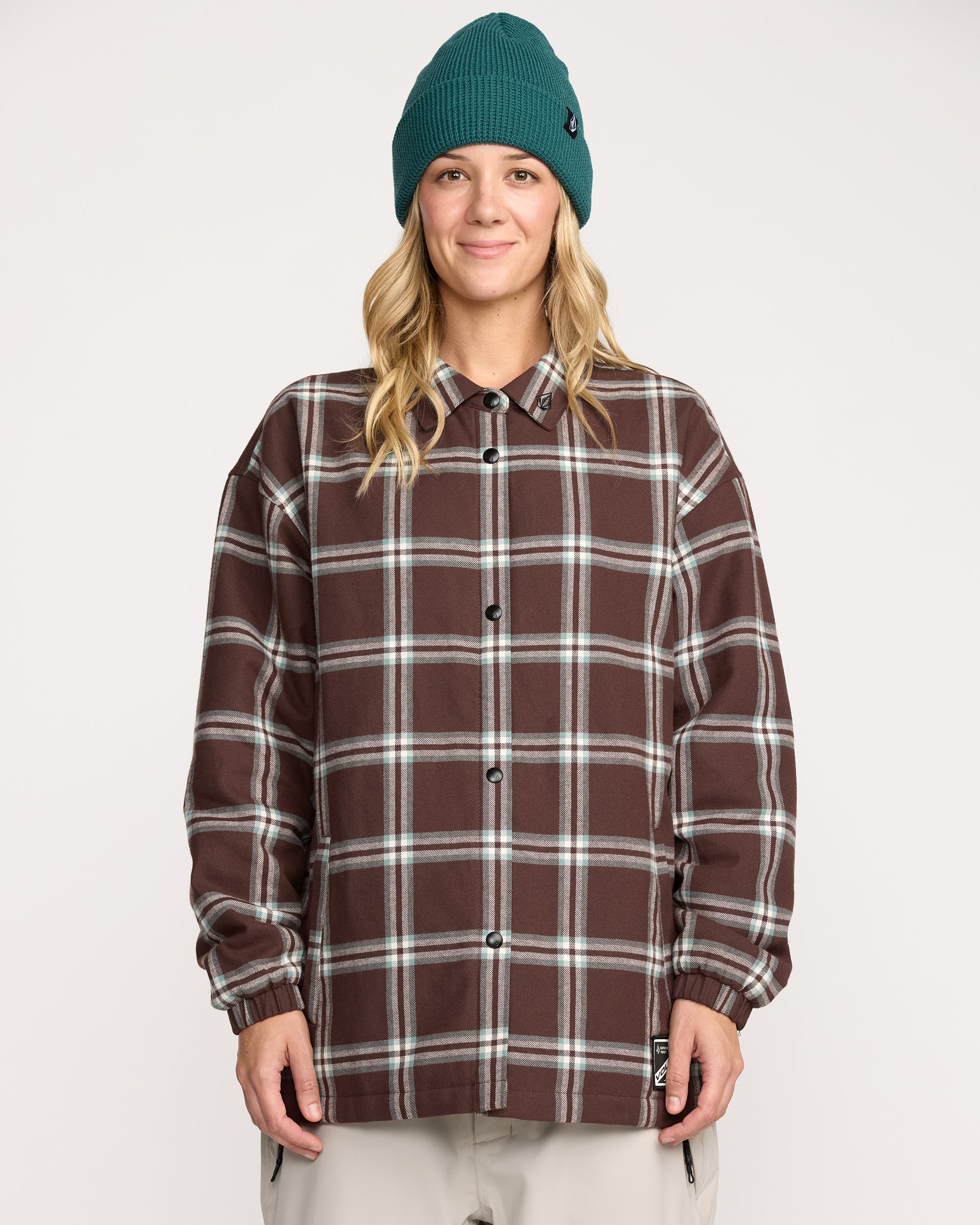 Women's Ins Riding Flannel Jacket - Volcom