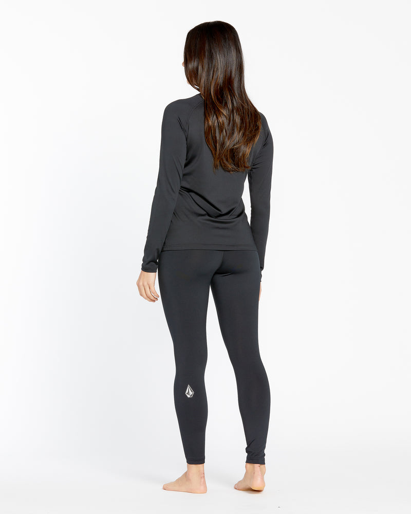 Women's W V-Science Crew-Black-Volcom