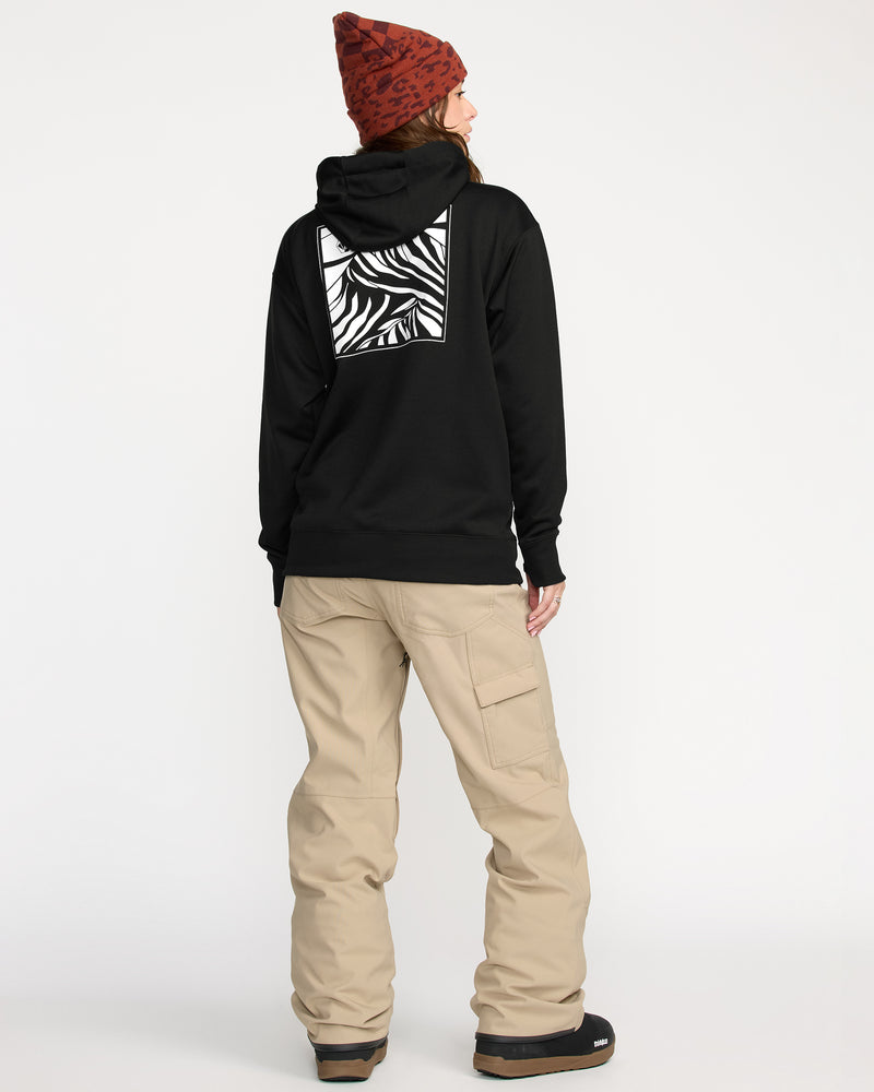 Volcom Women's Riding Hydro Pullover Black