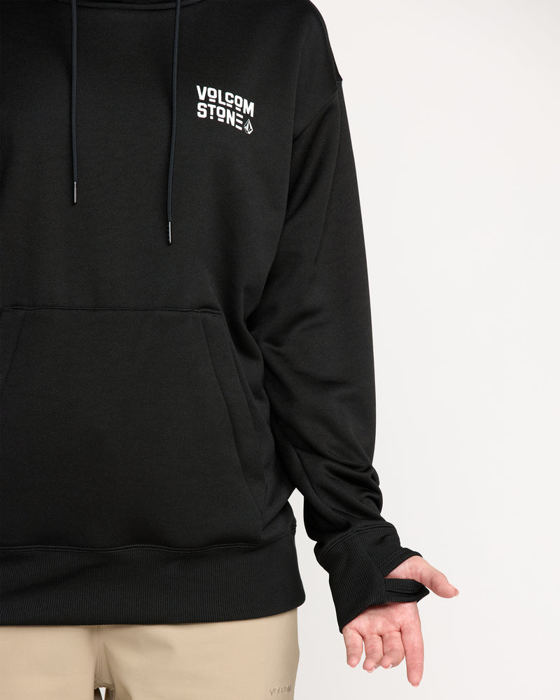Women's Riding Hydro Pullover-Black-Volcom