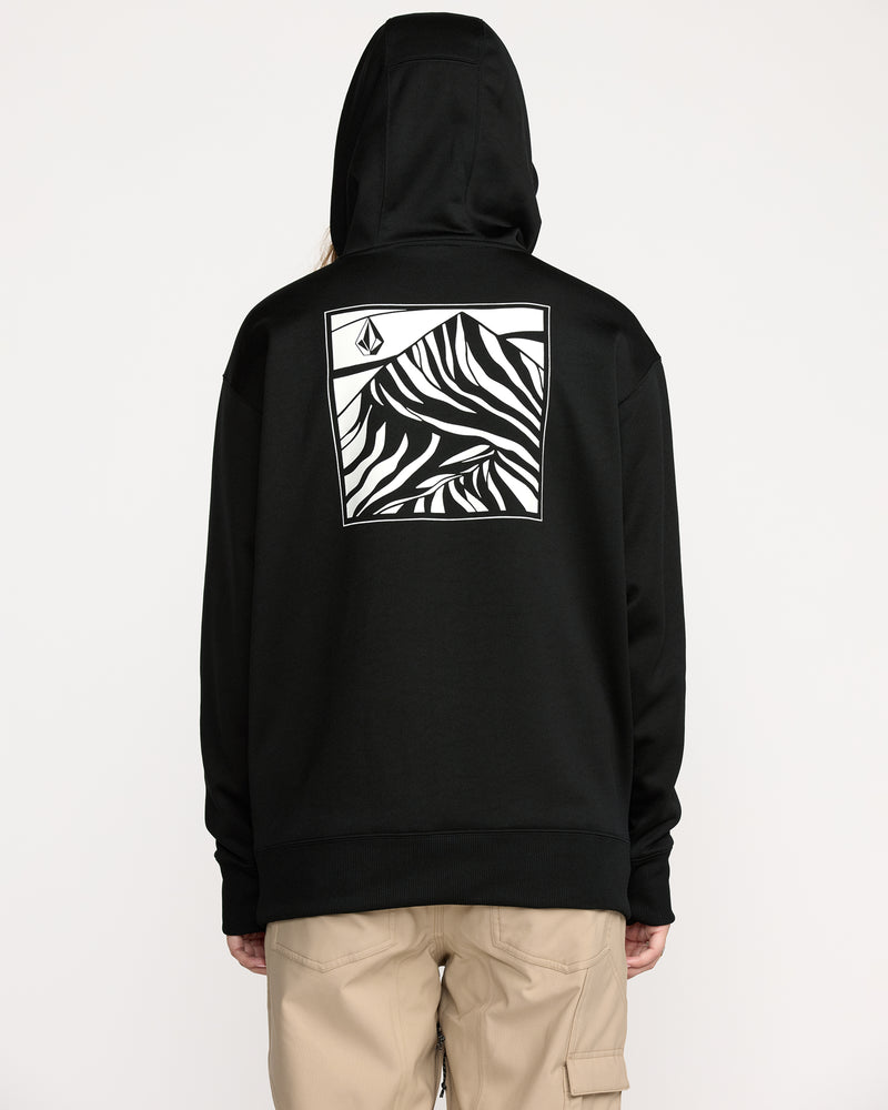 Women's Riding Hydro Pullover-Black-Volcom