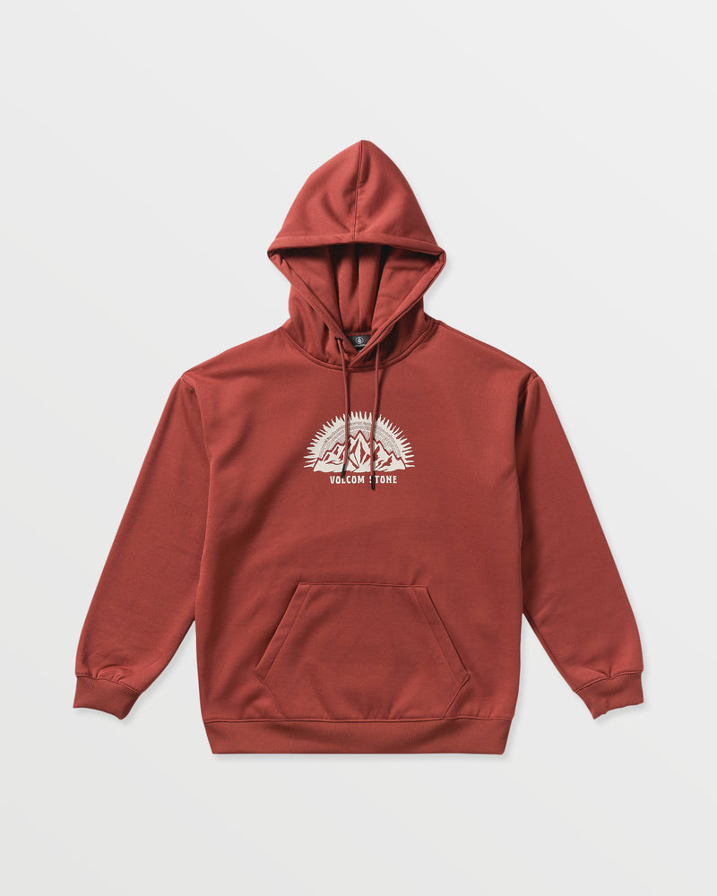 Volcom Women's Essential Hydro Hoodie Henna