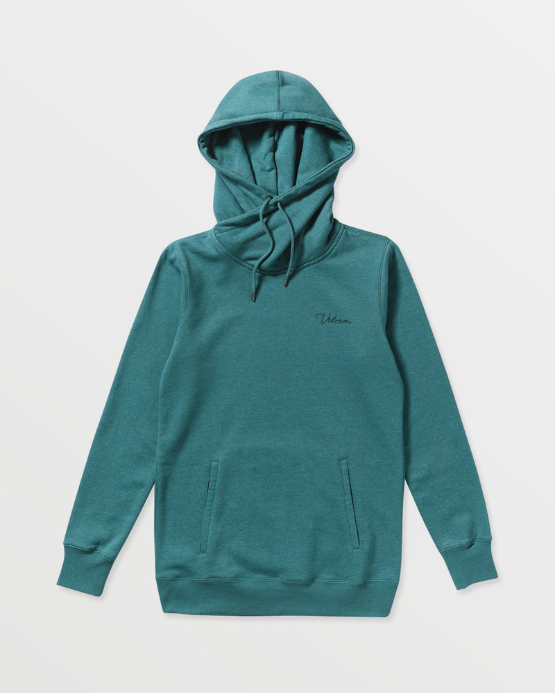 Volcom Women's Tower Pullover Fleece Atlantic Deep