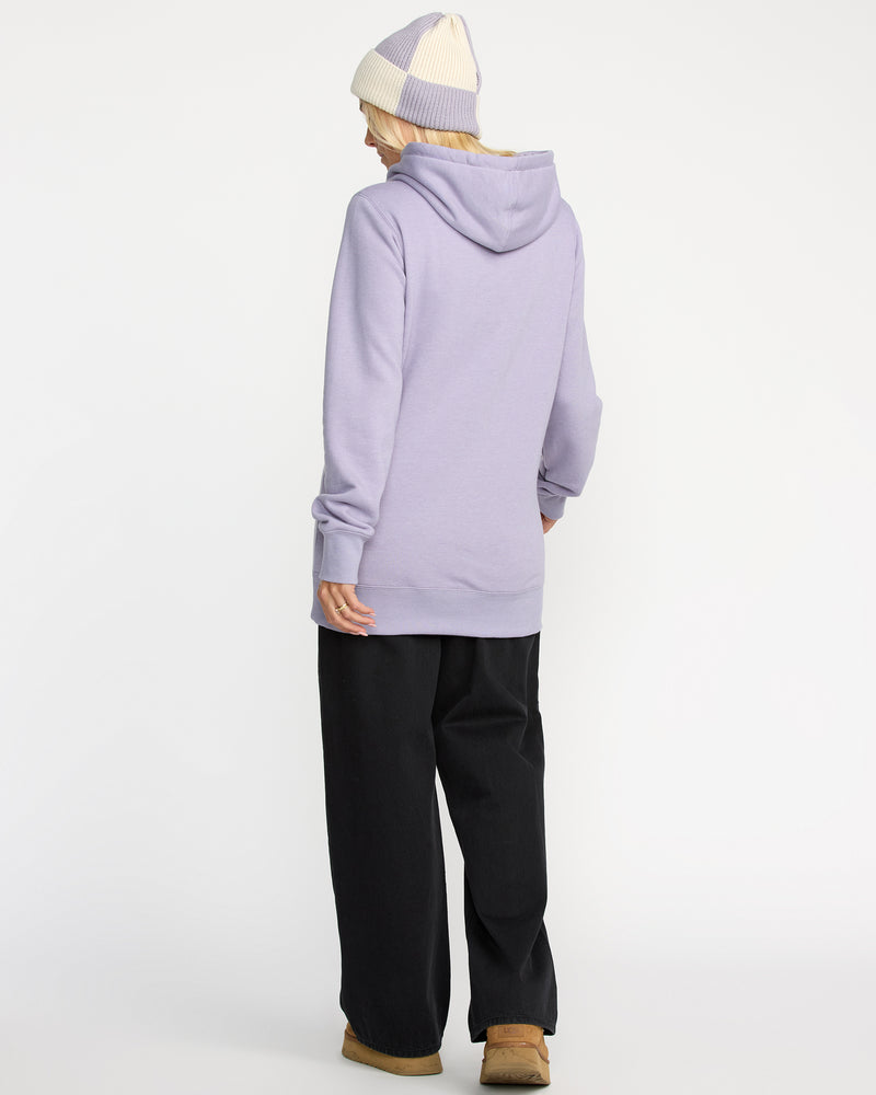 Volcom Women's Tower Pullover Fleece Lavender Aura